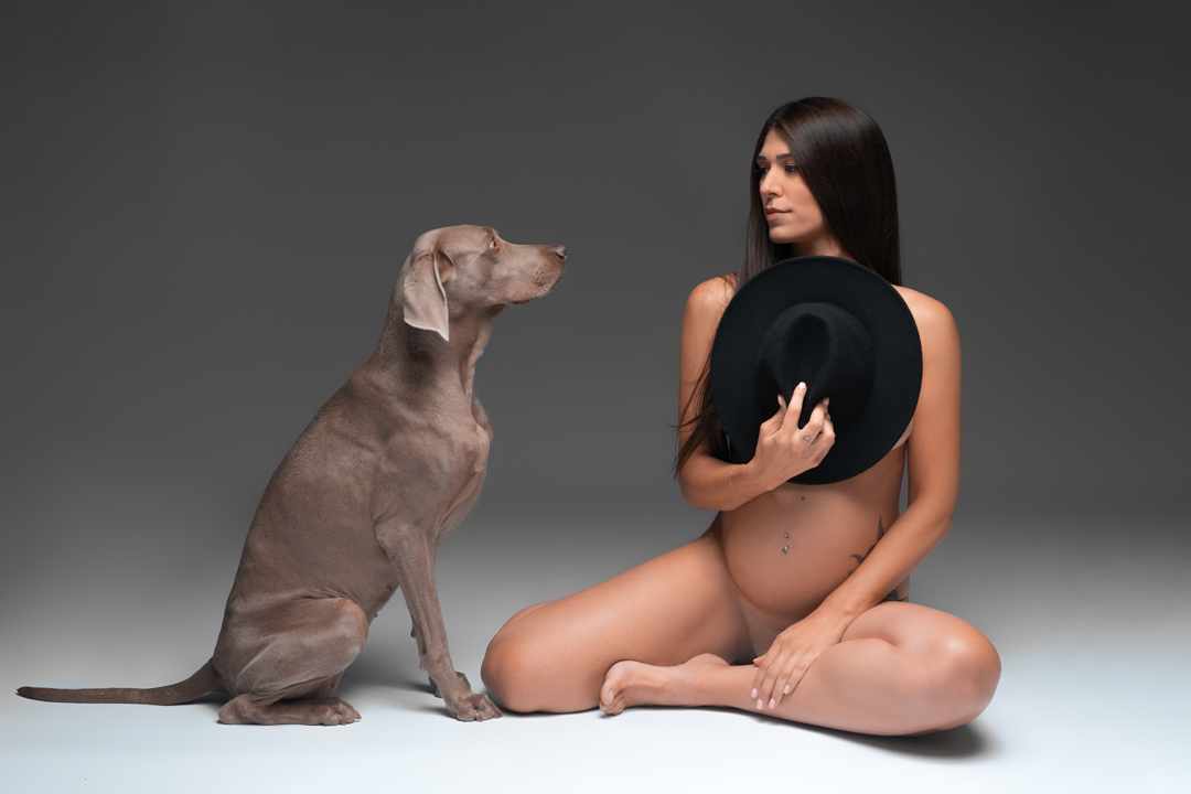 Fotografie professionali fatte in studio o al aperto a Trieste. Servizio fotografico professionale di maternità.