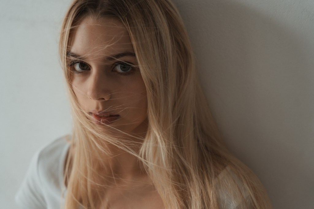 Fotografia in bianco e nero - model test artistico